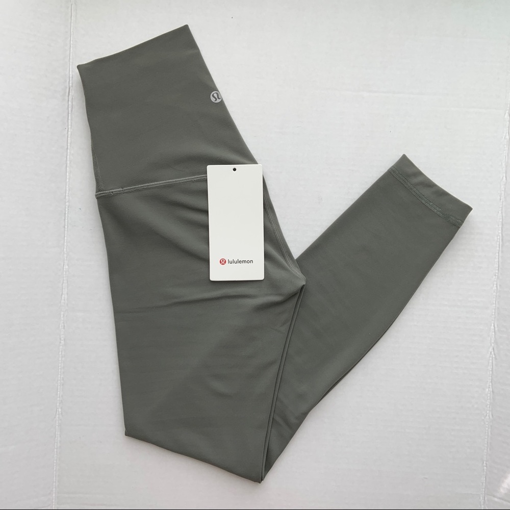 Lululemon SHR Align Leggings 25” Grey Sage